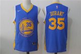 Nike Golden State Warriors #35 Kevin Durant blue Fashion NBA Jersey