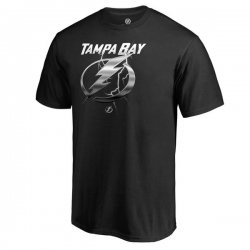 Men\'s Tampa Bay Lightning Fanatics Branded Black Midnight Mascot Big & Tall T-Shirt