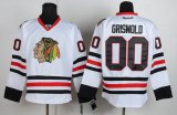 Reebok Chicago Blackhawks GRISWOLD 00# white nhl Jersey