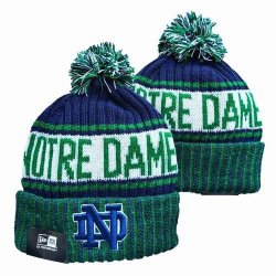 2024 Notre Dame Fighting Irish green white blue NCAA Sport Cuffed Knit Hats