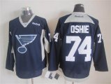 2015 reebok St Louis Blues 74# T.J Oshie blue nhl hockey Jersey