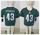 Nike Philadelphia Eagles #43 Darren Sproles green NFL Children Jersey