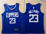 Los Angeles Clippers #23 Louis Williams blue nike nba jerseys LT