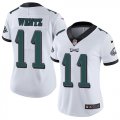 Women Philadelphia Eagles #11 Carson Wentz white Color Rush Limited Jersey