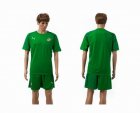 2014 World cup Ivory coast team green soccer uniforms away