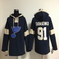 St. Louis Blues #91 Vladimir Tarasenko blue NHL hooded sweatshirt