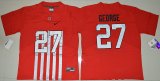 2016 Ohio State Buckeyes Eddie George 27 College Football Alternate Elite Jersey - Red