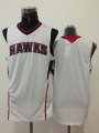 Atlanta Hawks blank white nba basektball jersey