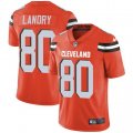 Cleveland Browns #80 Jarvis Landry orange Nike Color Rush Limited Jersey