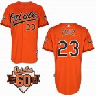 Baltimore Orioles CRUZ 23# orange 50th patch MLB Jerseys