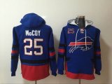 Buffalo Bills #25 LeSean McCoy blue nfl Hooded Sweatshirt