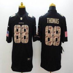 Nike Denver Broncos #88 Demaryius Thomas black Color Rush Limited Jerseys