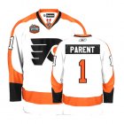 nhl Philadelphia Flyers 1# PARENT white jerseys