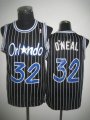 Orlando Magic #32 Shaquille O'NEAL Black NBA Jerseys