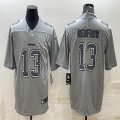 Nike Oakland Raiders #13 Hunter Renfrow gray Color Rush Limited Jersey