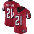 Women Nike Atlanta Falcons #21 Desmond Trufant red color Rush Limited Jersey