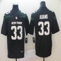 Nike New York Jets #33 Jamal Adams Black Color Rush Limited Jersey-BD