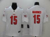 Nike Kansas City Chiefs #15 Patrick Mahomes white Color Rush Limited Jerseys-BD