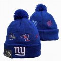 2024 New York Giants blue NFL Sports Cuffed Knit Hats 02