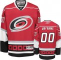 Reebok Carolina Hurricanes Customized Red Home Authentic Man NHL Jersey