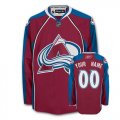 Reebok Colorado Avalanche Customized Red Home Authentic Man NHL Jersey