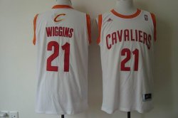 2014 Cleveland Cavaliers Andrew Wiggins 21 white Swingman nba jerseys