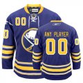 Reebok Buffalo Sabres Customized Blue Third Authentic Man NHL Jersey