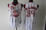 Houston Rockets 34# Olajuwon white nba Jerseys