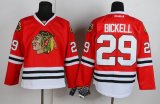 Reebok Chicago Blackhawks BICKELL 29# Red NHL Jerseys