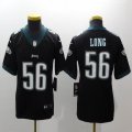 Youth nike Philadelphia Eagles #56 Chris Long black Color Rush Limited Jersey