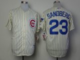 Chicago Cubs Sandberg 23 beige MLB Jersey