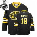 2013 NHL Stanley Cup Final Boston Bruins 18 Horton Black jersey