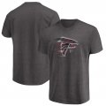 Atlanta Falcons Majestic Big & Tall Fierce Intensity T-Shirt â€“ Heathered Charcoal