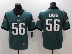 nike Philadelphia Eagles #56 Long green Color Rush Limited Jersey