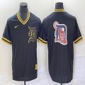 Nike Detroit Tigers blank white black Majestic baseball jerseys big logo -BD