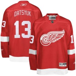 NHL Detroit Red Wings #13 Pavel Datsyuk Red Jersey