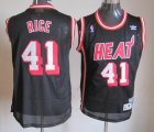 Miami Heat #41 Glen Rice black NBA Jerseys