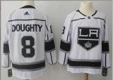 Adidas Los Angeles Kings #8 Drew Doughty white hockey jersey