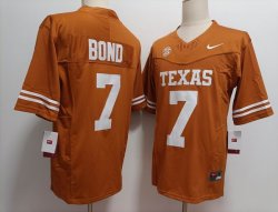 Nike Texas Longhorns #7 Isaiah Bond orange College NCAA Jersey -XST