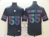 Nike Dallas Cowboys #55 Leighton Vander Esch dark blue Color Rush Limited Jersey City version