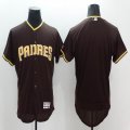 2016 San Diego Padres blank Coffee yellow Flexbase Authentic Collection Jersey