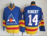 New York Islanders #14 Joe Robert throwback blue CCM Hockey Jerseys