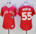 2016 Toronto Blue Jays 55# Russell Martin red elite MLB Jerseys