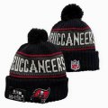 2024 Tampa Bay Buccaneers black gray NFL Sports Cuffed Knit Hats