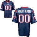 Houston Texans Customized Personalized Team Color Jerseys