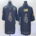 Nike New Orleans Saints #4 Derek Carr black Color Rush Limited Jersey-Special funds 05