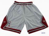 Chicago Bulls white nba basketball shorts