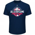 Majestic 2018 MLB All-Star Game Official Logo T-Shirt - Navy