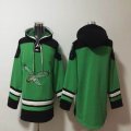 Philadelphia Eagles blank green black NFL Hooded Sweatshirt