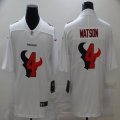 Houston Texans #4 Deshaun Watson Nike white Fashion Color Rush Limited Jersey-BD